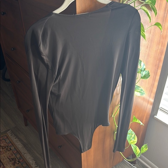 Celine Deep V-Neck Bodysuit - Picture 4 of 4